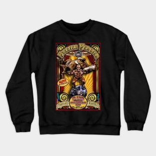 The Strongman Sideshow Poster Crewneck Sweatshirt